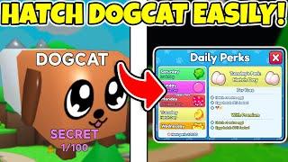 Is THIS Method INSANE for Hatching DOGCAT SECRET PET in Bubble Gum Simulator Infinity UPDATE?