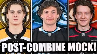 POST-COMBINE 2025 NHL MOCK DRAFT! (Top 32 Predictions)
