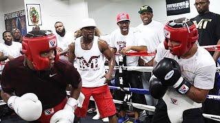 The FULL Gervonta Davis vs Devin Haney SPARRING WAR • 6 Rounds, 18 Minutes, DOG HOUSE RULES