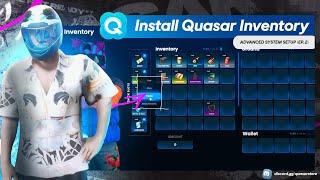 How to Install Quasar Advanced Inventory in FiveM | Episode 2 (2025 Guide)