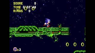 Sonic CD running in my Mega Drive emulator