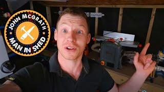 Setting up a work shop in a garden shed!