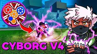 DESPERTEI O VERDADEIRO PODER DA RAÇA CYBORG V1 V2 V3 e V4 NO BLOX FRUITS  - Sharkizim