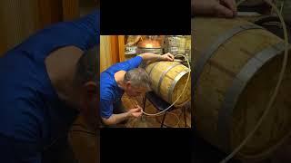 Сливаем с 50л. бочки домашний виски и дегустируем) Что это? Single malt whiskey?