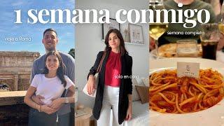 UNA SEMANA CONMIGO  | Unos días sola en casa + Viaje a Roma de fin de semana