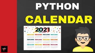 create a calendar in python | python calendar | lets code