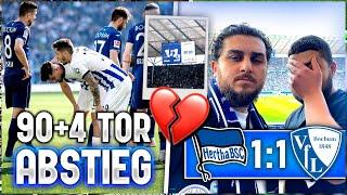 Abstieg in LETZTER Sekunde | Hertha BSC - VFL Bochum 1:1 Highlights & Tore | Bundesliga 33.Spieltag