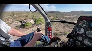 Flyover Wickenburg AZ (takeoff+)