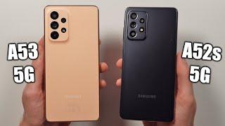 Samsung A53 5G vs A52s 5G  Speed Test