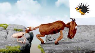 Kopf hoch, kleine Ziege! | Trickfilm | Ich kenne ein Tier | Animation