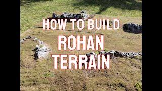 How to build a ROHAN themed GAMING BOARD: Middle Earth TERRAIN