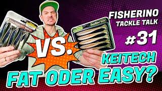 KEITECH Easy Shiner VS  Swing Impact FAT #Fisherino Tackle Talk 31