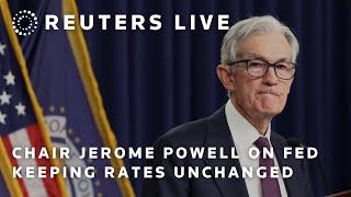 LIVE: Chair Jerome Powell speaks after Fed keeps rates unchanged