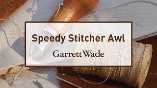 Speedy Stitcher Sewing Awl Tutorial