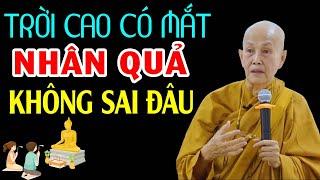 Luật Nhân Quả không chừa một ai , Ở Đời Đừng Gieo Nhân Xấu Mà Khổ - Sư cô Tâm Tâm