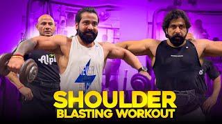 45 Minutes Mei Shoulder Blast|| Aj Ka Workout Guru Ji Aur Rubal Bhai K Sath