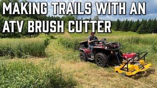 Making ATV Trails and Walkways with the Rammy ATV Brush Cutter