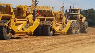 40 Ton Volvo pulling 2 1233 K-TEC  Pans