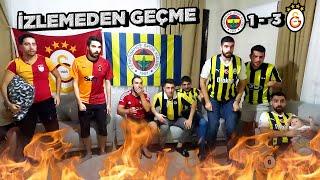 İNANILMAZ MAÇ ! FENERBAHÇE - GALATASARAY TEPKİ VİDEOSU ! #galatasaray #fenerbahçe