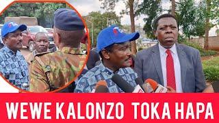 DRAMA AS KALONZO IS BLOCKED AT THE DCI HQ WHEN HE WENT TO RESCUE WAITITU|| News Time Tv