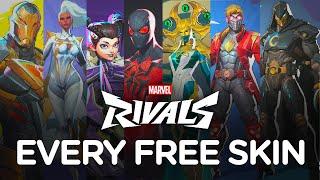 How To Get All 8 Free Skins In Marvel Rivals