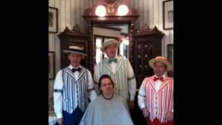 Rasmus Krigström sings with the Dapper Dans