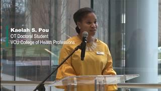 VCU College of Health Professions Cuts Ribbon to its Future