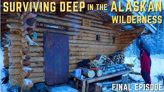 Surviving in an Old Alaskan Log Cabin | 100 miles Away from Cellphone Service