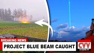 Caught Project Blue Beam in Action TODAY! | UFO doing these?