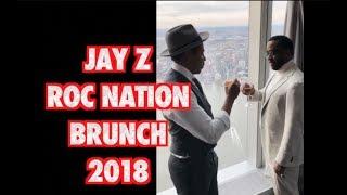 JAYZ AND DIDDY GRAMMY PARTY 2018