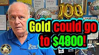 The Coin Guy Predicts $4000+ Gold! The 100th Episode SPECIAL!