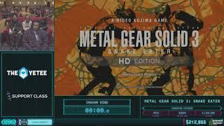 Metal Gear Solid 3: Snake Eater by Jaguar King in 1:29:29 - AGDQ 2018 - Part 34