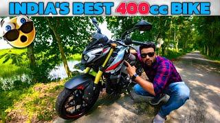 BAJAJ PULSAR NS 400 REVIEW  BEST 400cc Bike In INDIA ??