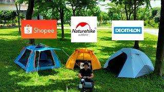 LỀU NATUREHIKE - DECATHLON - SỘPPE NÊN CHỌN LỀU NÀO