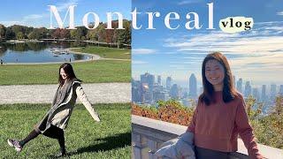 Montreal Vlog | Mount Royal遠眺城市景色、賞楓季節來蒙特婁真的太美了、搭地鐵玩蒙特婁! #加東系列