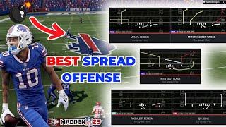 This Is The BEST Spread Offense On Madden 25! | Bomb Match, Man & Zone Coverage! | Gameplay Included