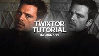 How to make Twixtor on mobile ; Blurrr app @blurrrapp