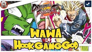 DBFZ Wawa vs HookGangGod (Black, GogetaSS4, Trunks) vs (Piccolo, VegetaSSJ, Baby2) 1.38