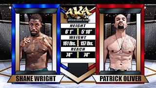 AKA 24 Fight 1 Shane Wright vs Patrick Oliver