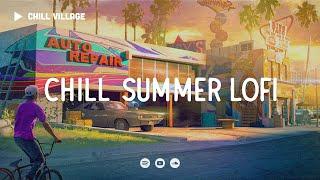 Vintage Summer Vibes ️ Summer Lofi Deep Focus Study/Work Concentration [chill lo-fi hip hop beats]