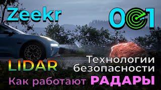 Zeekr 001: работа интеллектуальных систем помощи водителю и инновации в автономном вождении #zeekr