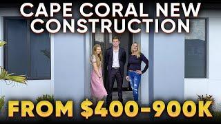 Cape Coral New Construction Homes From $400-900k | Features, Locations, and More! - No HOA, No CDD