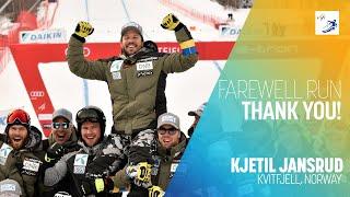 Kjetil JANSRUD | Farewell Run and THANK YOU! | Men's Downhill | Kvitfjell | FIS Alpine