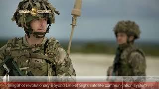 Discover UK SlingShot Spectra Group satellite Beyond Line of Sight communication system for military