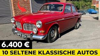 Seltene Eleganz: Top 10 klassische Autos unter 10.000 €.