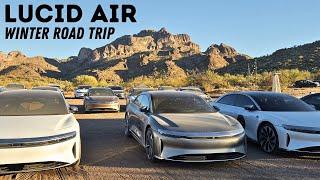 Driving A Lucid Air Touring To Arizona For The Gravity Delivery Event!