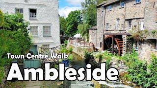 Ambleside, Lake District【4K】| Town Centre Walk 2021