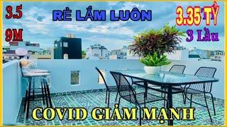 Bán nhà Gò Vấp - Căn nhà nhỏ xinh xinh  ĐÚC THẬT 3 LẦU  chỉ 3.35 tỷ thôi ! #399