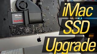 DIY 2013 iMac SSD Upgrade!