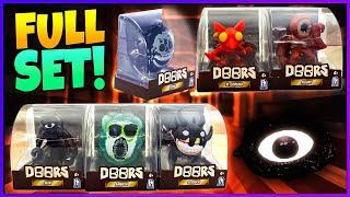 Opening ALL DOORS Figures! [JUMPSCARES] | Roblox Official Doors Minifigures Series 1 #roblox #doors